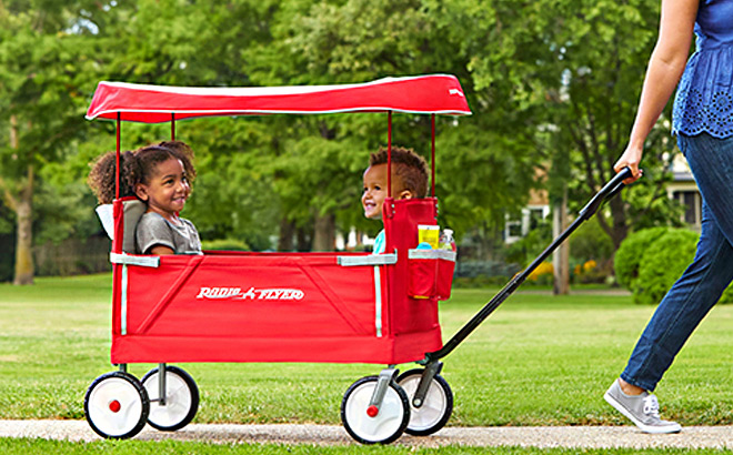 Radio Flyer 3 In 1 Collapsible Wagon