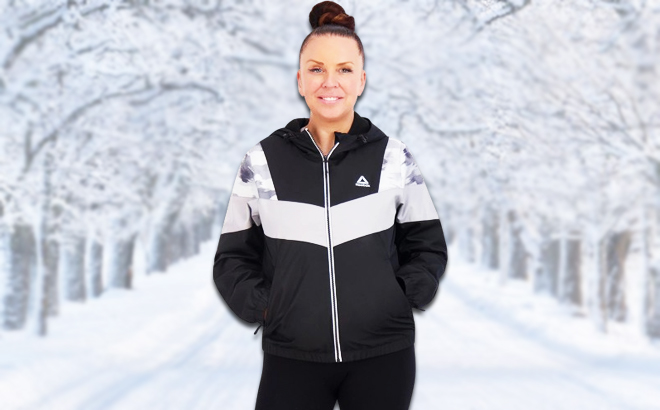 Reebok Womens Lightweight Track Jacket