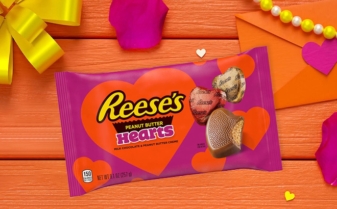 Reeses Milk Chocolate Peanut Butter Creme Hearts