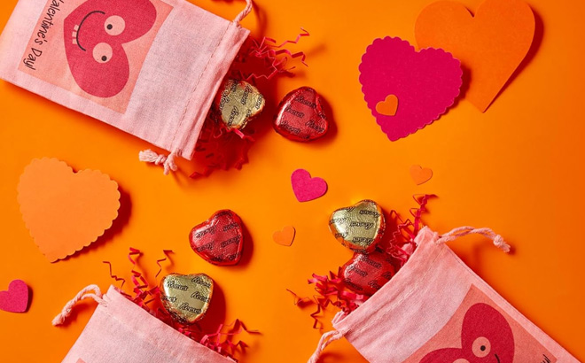 Reeses Valentines Day Candy Bag