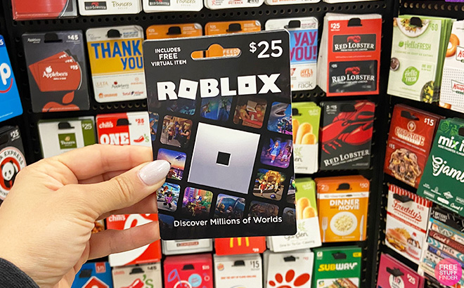 Roblox Physical Gift Cards 3 x 15 Multipack