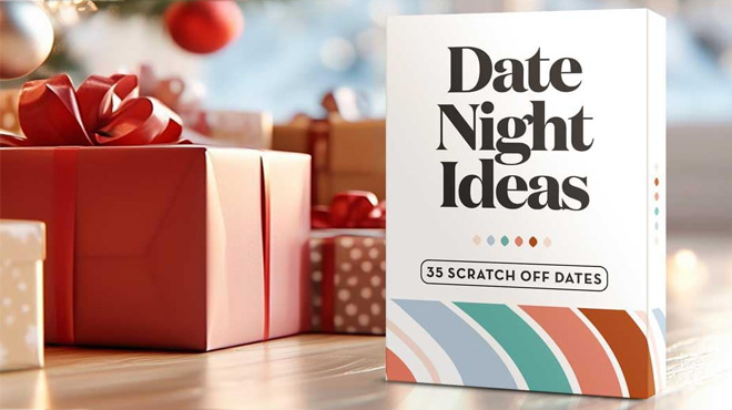 Romantic Fun Scratch Off Date Night Ideas Card Game