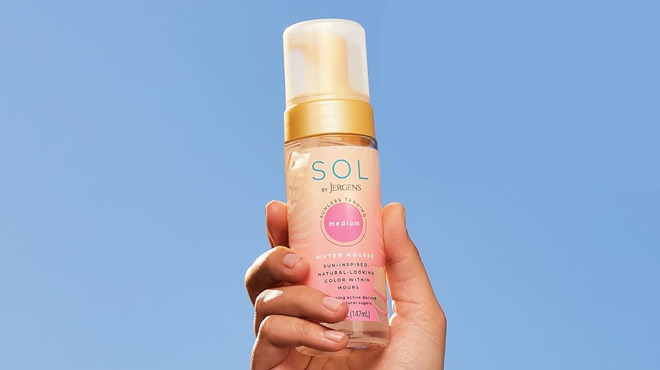 SOL by Jergens Medium Water Mousse Self Tanner