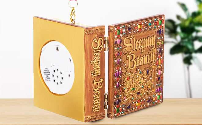 Sleeping Beauty Storybook Musical Living Magic Sketchbook Ornament Sleeping Beauty Storybook Musical Living Magic Sketchbook Ornament