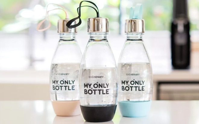 SodaStream 0 5 Liter Bottle in 3 colors SodaStream 0 5 Liter Bottle in 3 colors