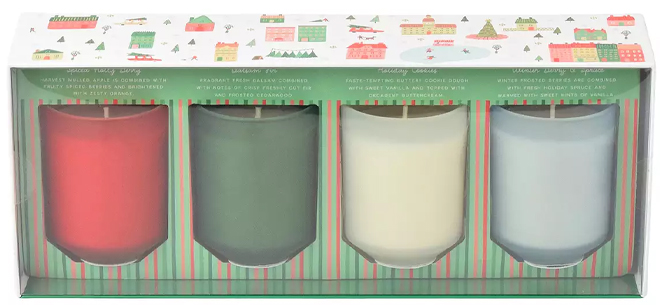 Sonoma 4 Pack Candle Gift Set