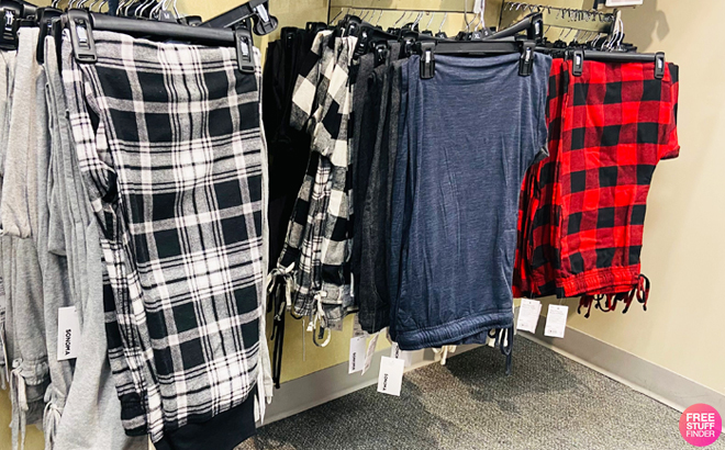 Sonoma Mens Flannel Jogger Sleep Pants in Different Styles