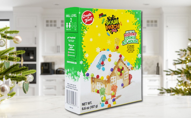 Sour Patch Kids Holiday Cookie House Kit