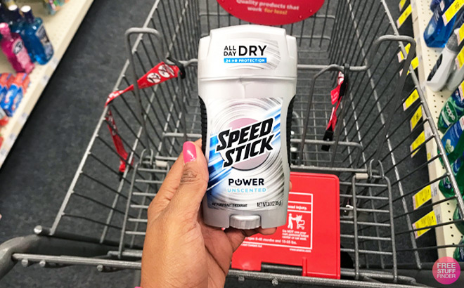 Speed Stick Antiperspirant Deodorant Stick