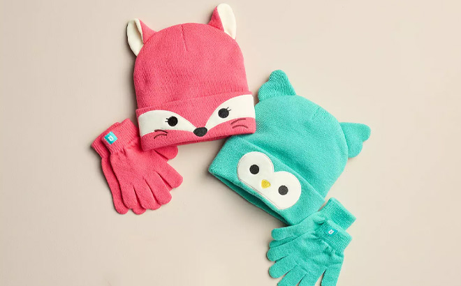 Squishmallows Hat and Glove Sets