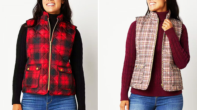 St Johns Bay Quilted Vest St Johns Bay Quilted Vest