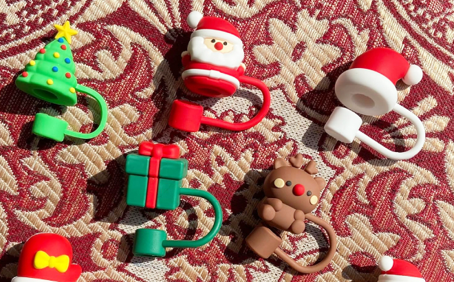 Stanley Cup Christmas Straw Cover Caps Stanley Cup Christmas Straw Cover Caps