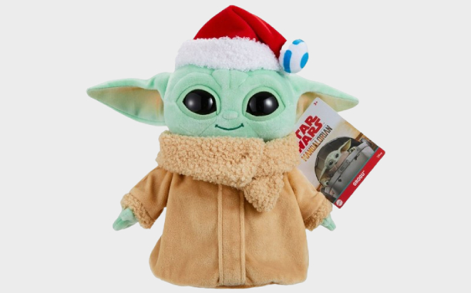 Star Wars Grogu 8 Inch Holiday Plush