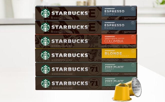 Starbucks by Nespresso Espresso Variety Pack