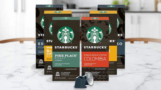 Starbucks by Nespresso Variety 60 Pack