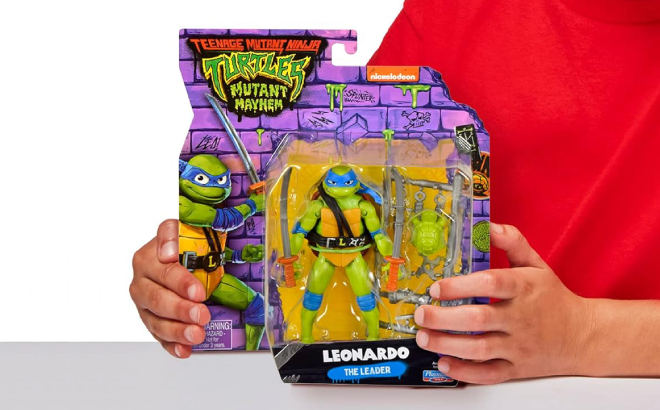 Teenage Mutant Ninja Turtles Leonardo 4 5 Inch Action Figure
