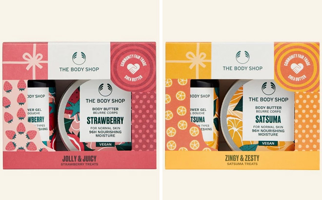 The Body Shop Jolly Juicy Strawberry Treats The Body Shop Jolly Juicy Strawberry Treats
