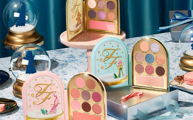 Too Faced Let It Snow Globes Makeup Collection