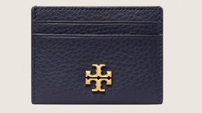 Tory Burch Kira Leather Card Case
