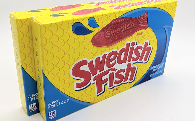 Two Boxes of Swedish Fish Soft & Chewy Candy