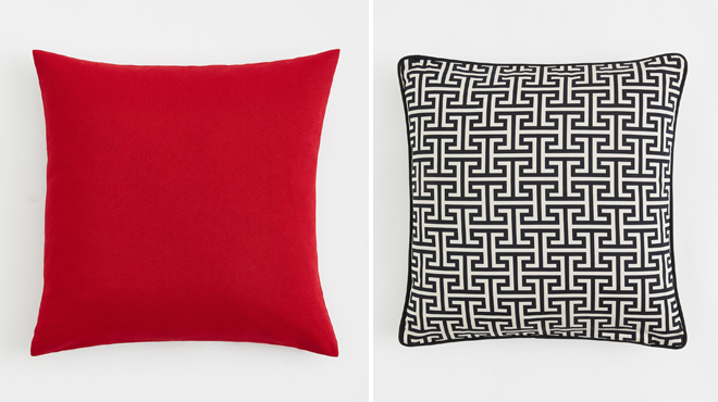 Two Different Colors of Cushion Covers