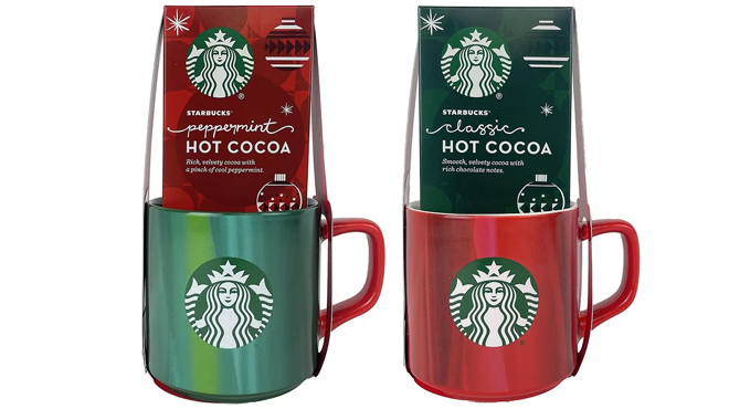 Two Starbucks Holiday Gift Sets