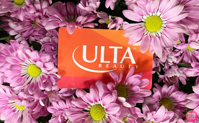 Ulta Beauty Gift Card with Flowers