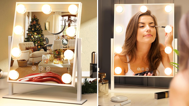 Vanity Makeup Mirror with LED Lights