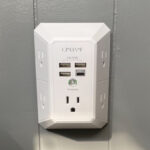 Wall Charger Surge Protector 5 Outlet Extender with 4 USB Charging Ports