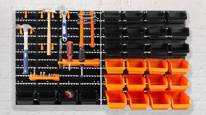 Wall Mounted Garage Storage Rack