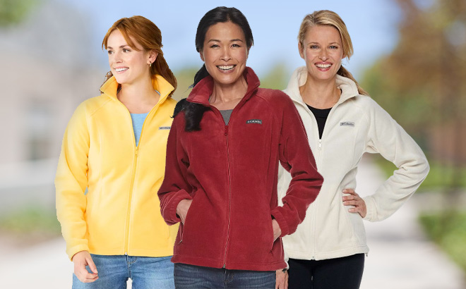 Women are Wearing Columbia Benton Springs Zip Front Fleece Jacket