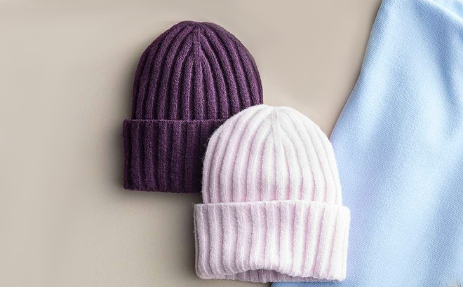 Womens Sonoma Wide Rib Beanies Womens Sonoma Wide Rib Beanies
