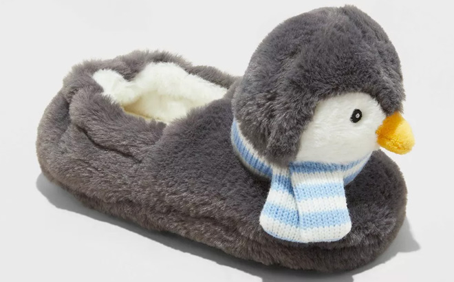 Wondershop Toddler Holiday Penguin Slippers Wondershop Toddler Holiday Penguin Slippers