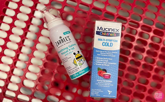 Zarbees Soothing Saline Nasal Mist with Aloe in a Cart at Target
