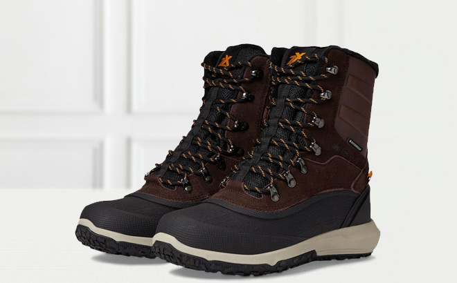ZeroXposur Alaska WP Boot in Chestnut Color