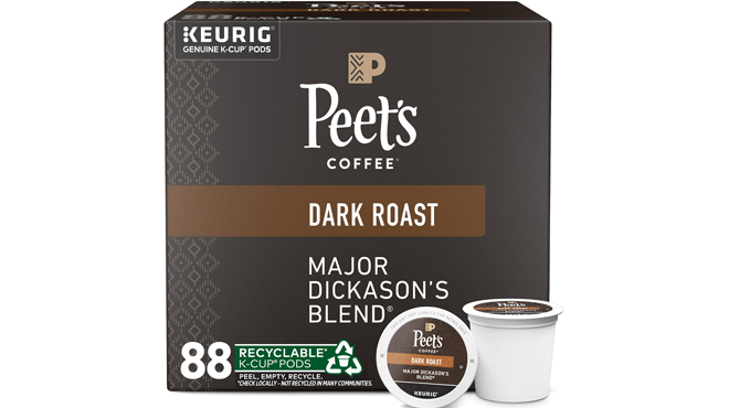 an Image of Keurig Peets Coffee K Cups 88 Count