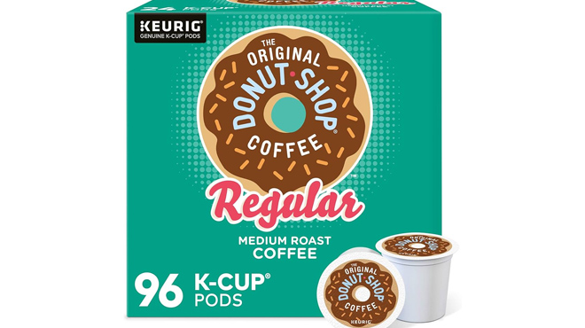 an Image of Keurig The Original Donut Shop Regular Coffee K Cups 96 Count