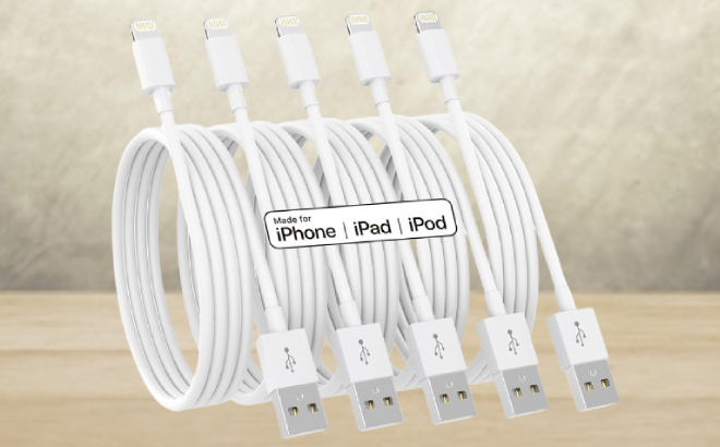 iPhone 5 Pack Lightning Cable
