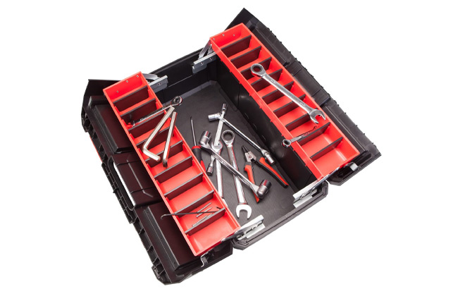 19 Inch Plastic Tool Box Organizer