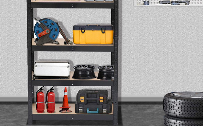 5 Tier Heavy Duty Metal Storage Rack