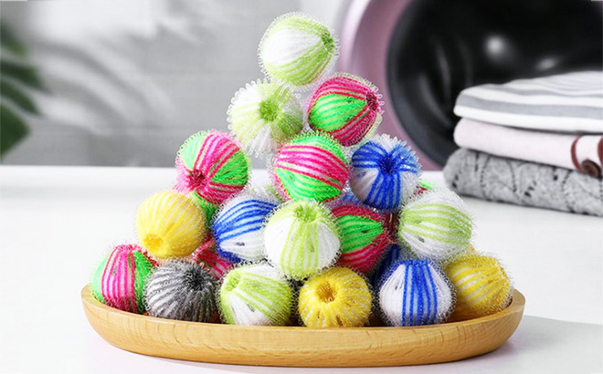 6 Piece Pet Hair Remover Laundry Ball