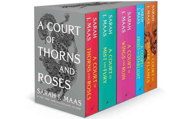 A Court of Thorns and Roses Paperback Box Set on Five Books