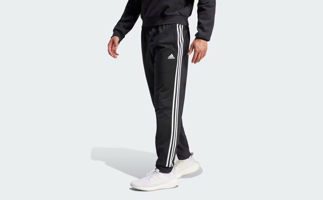 Adidas Essentials 3 Stripes Track Pants Adidas Essentials 3 Stripes Track Pants