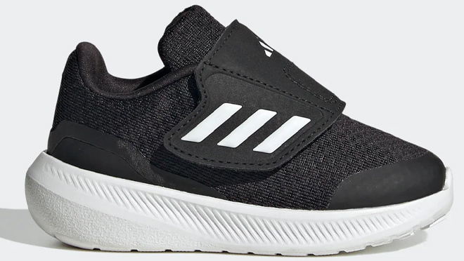Adidas Kids Runfalcon 3 0 Hook And Loop Shoes in Black