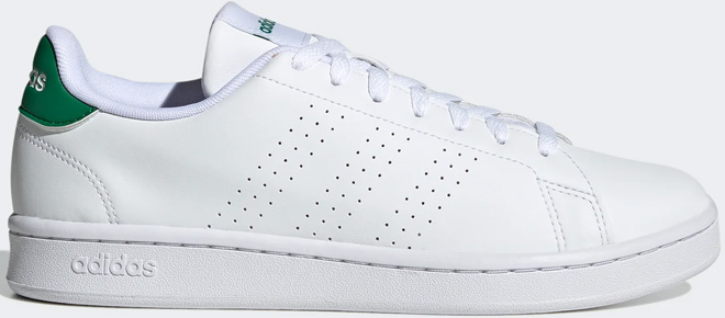 Adidas Mens Advantage Shoes on a White Background