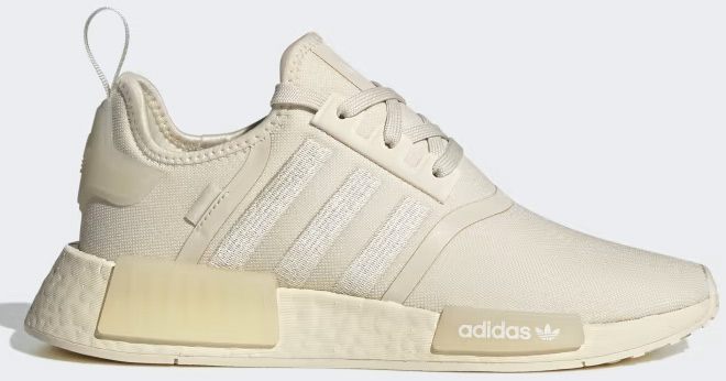 Adidas NMD R1 Shoes in Wonder White