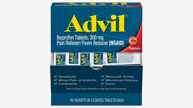Advil Pain and Fever Reliever Tablets