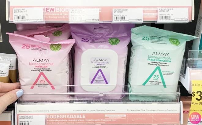 Almay Makeup Remover Cleansing Towelettes