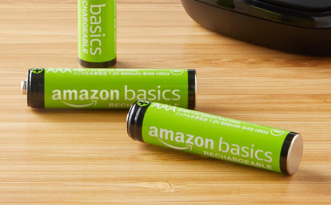 Amazon Basics Rechargeable AAA Batteries Amazon Basics Rechargeable AAA Batteries