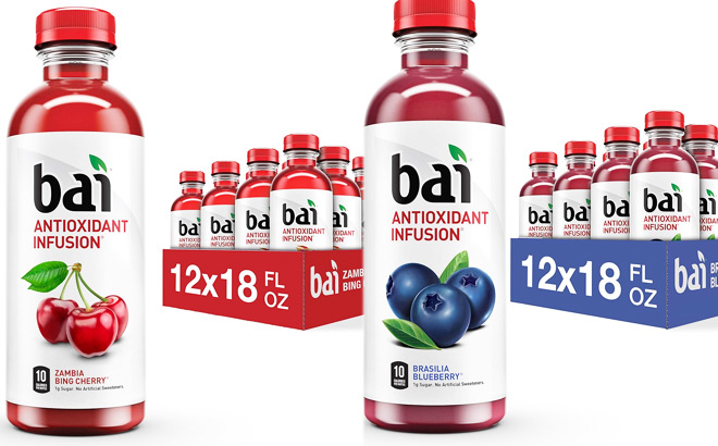 Bai Flavored Water Flavors